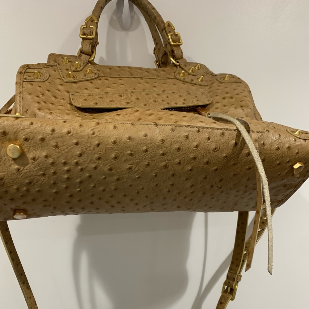 Rebecca Minkoff Desire leather ostrich satchel - Picture 8 of 8